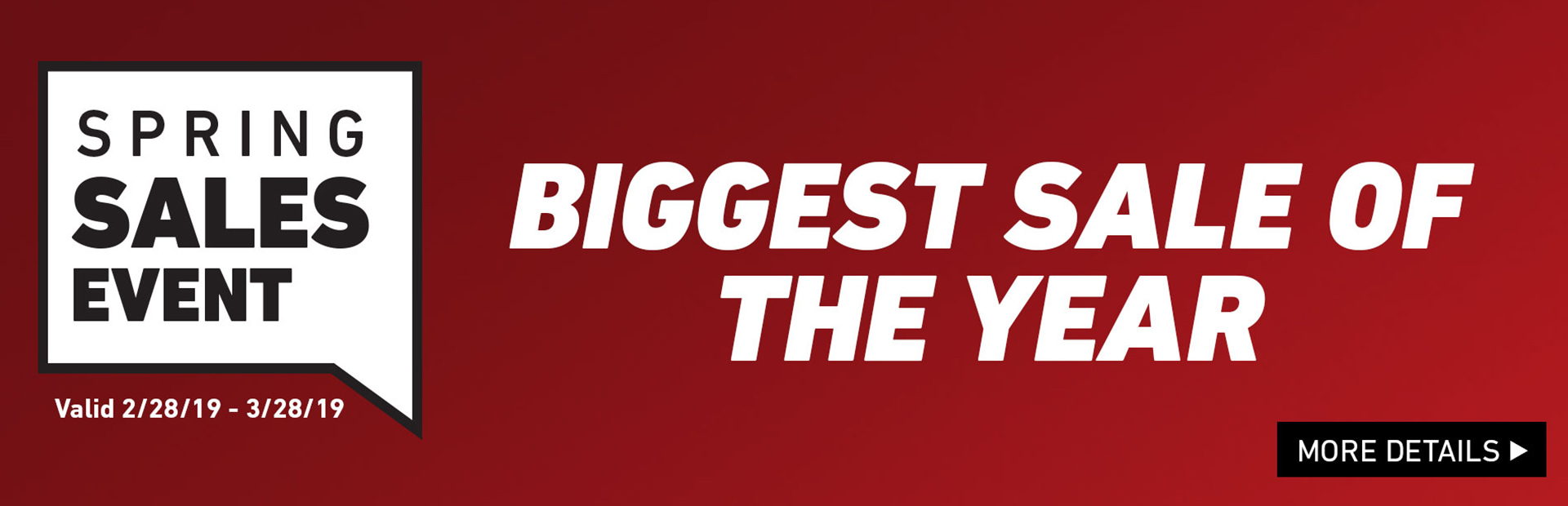 Toro: 2019 Spring Sales Event